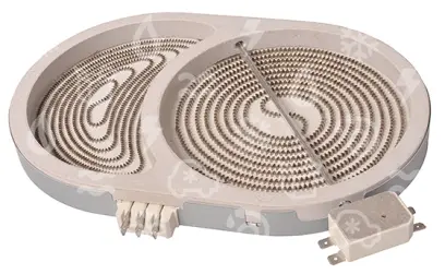 plotna keramická duozóna, oválná 265 x 165 mm, 2400/1500 W, BEKO